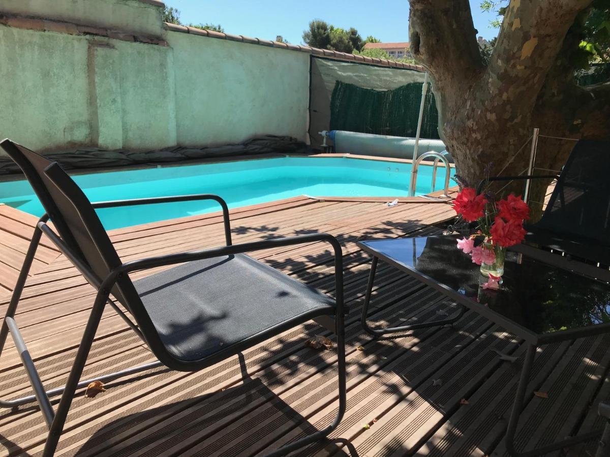 Chambre Climatisee Avec Sdb Privee Dans Une Villa Avec Piscine Ouverte D'Avril A Mi Octobre Μασσαλία Εξωτερικό φωτογραφία